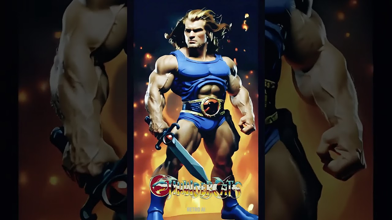 Lion-O Becomes Real! | ThunderCats Live Action AI Transformation ⚡️ Retro AI