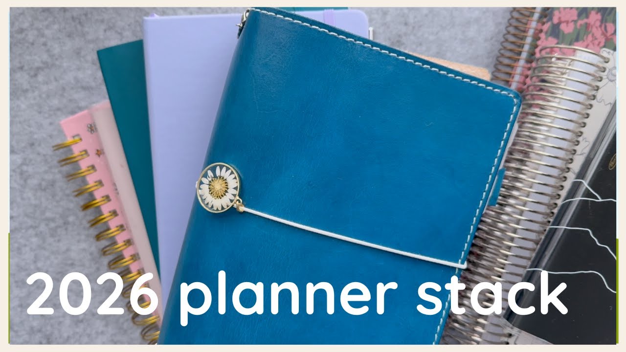 Planners + Journals I'm Using in 2026