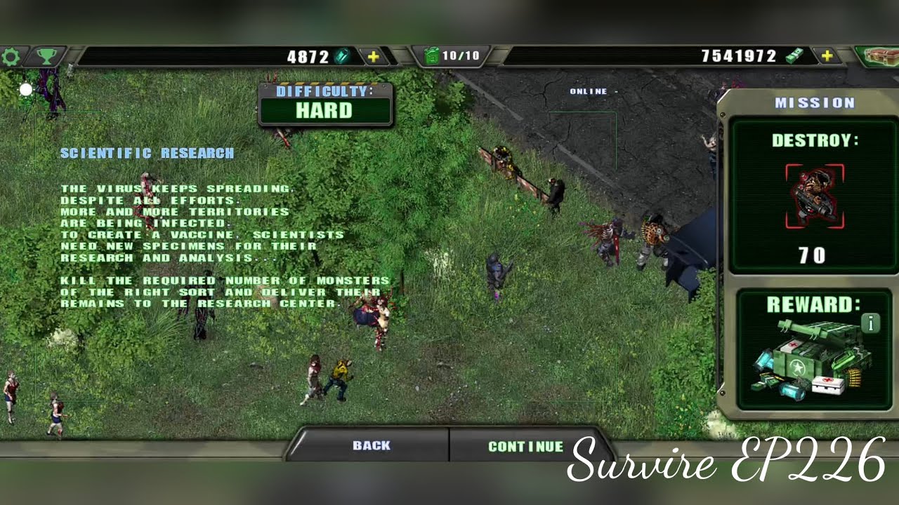 Hưng Ôn - #247 Zombie Shooter Survire EP226