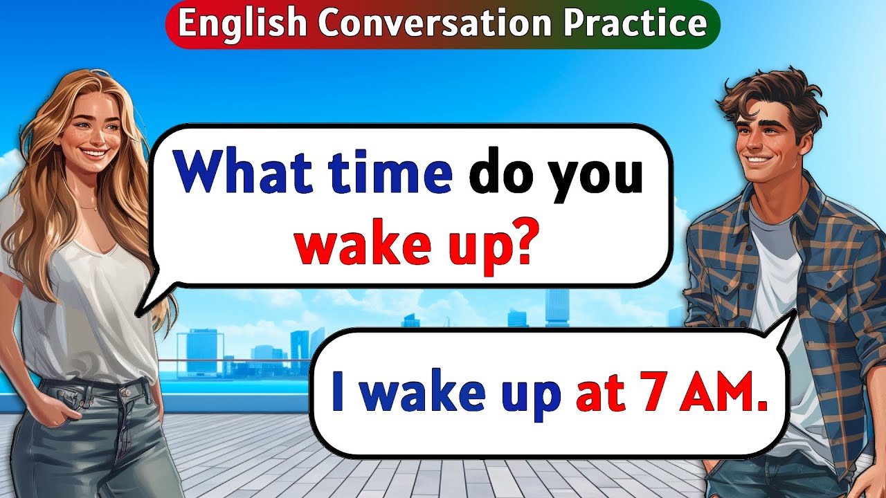English Conversation Practice for Beginners | Simple Present Tense | Learn English