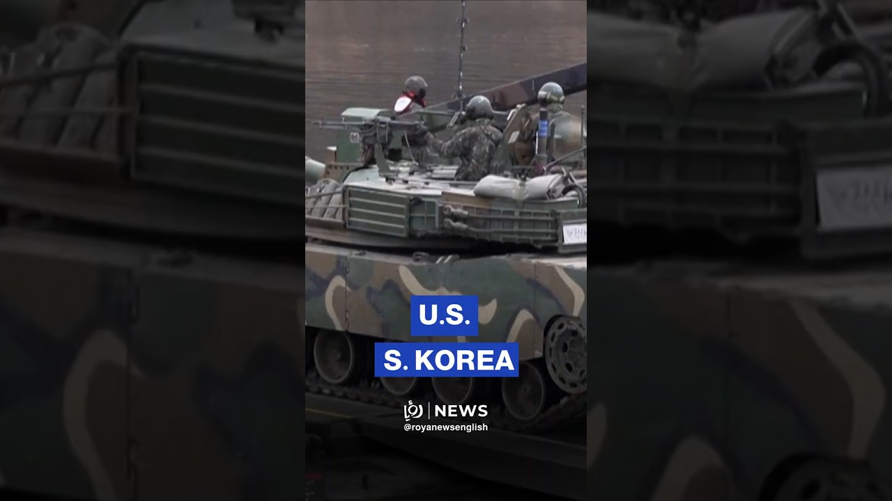 South Korean army conducts joint wet gap-crossing training with the US