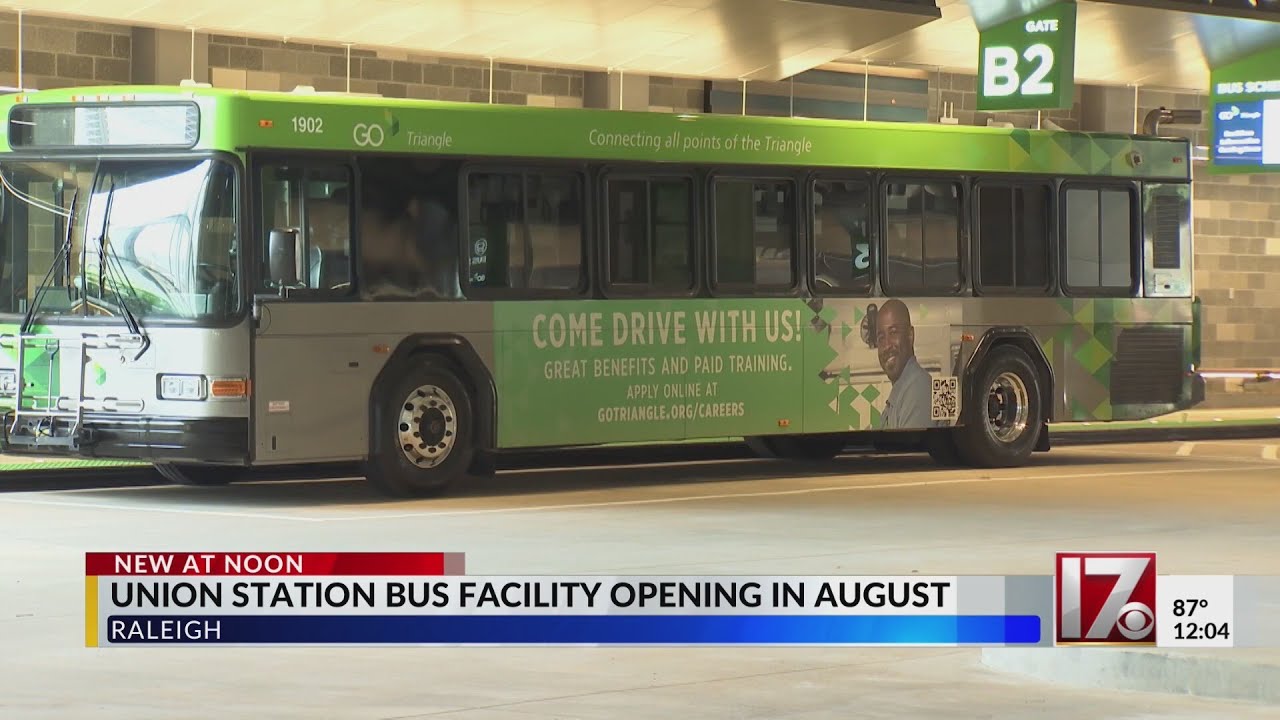New downtown Raleigh bus station opening soon