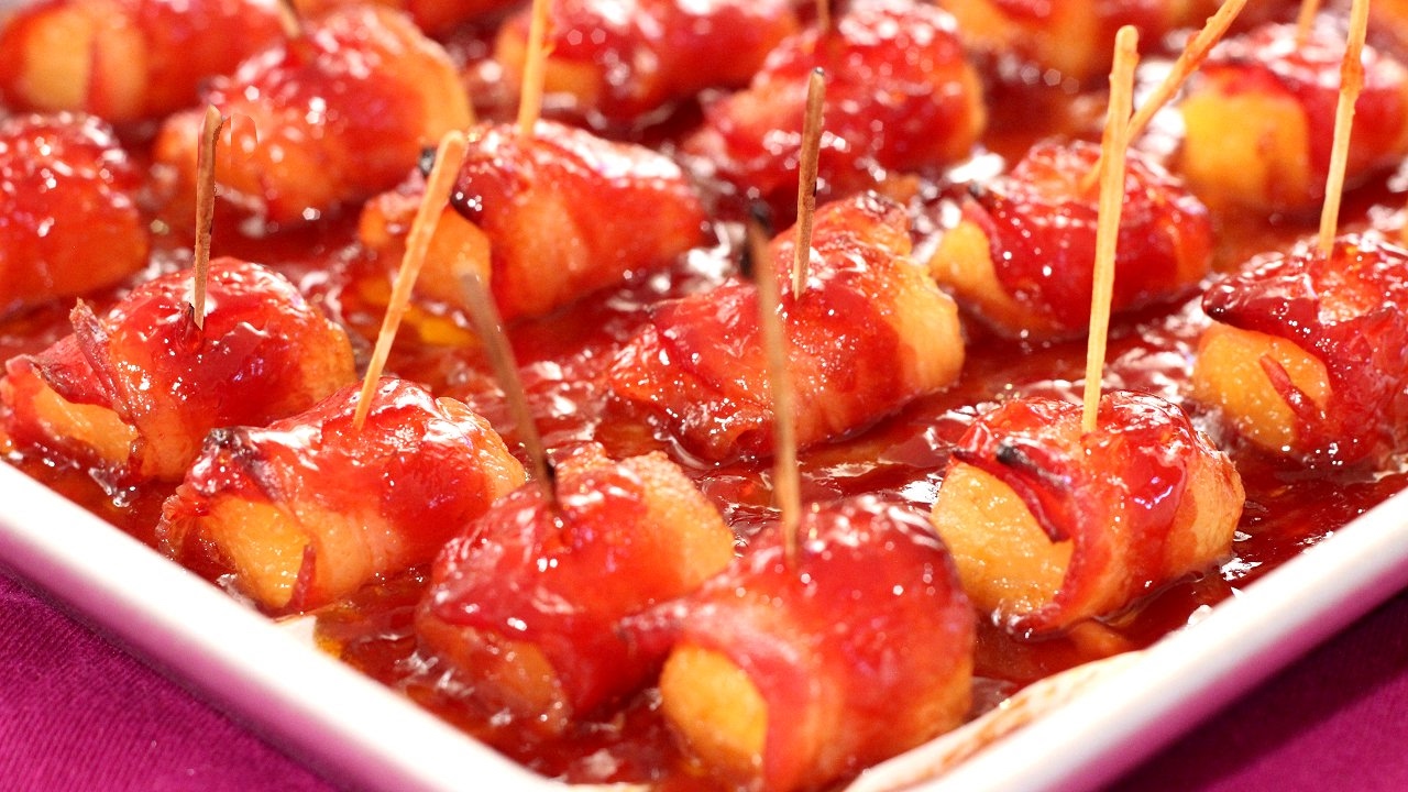 Bacon Pineapple Bites Recipe - Amy Lynn's Kitchen
