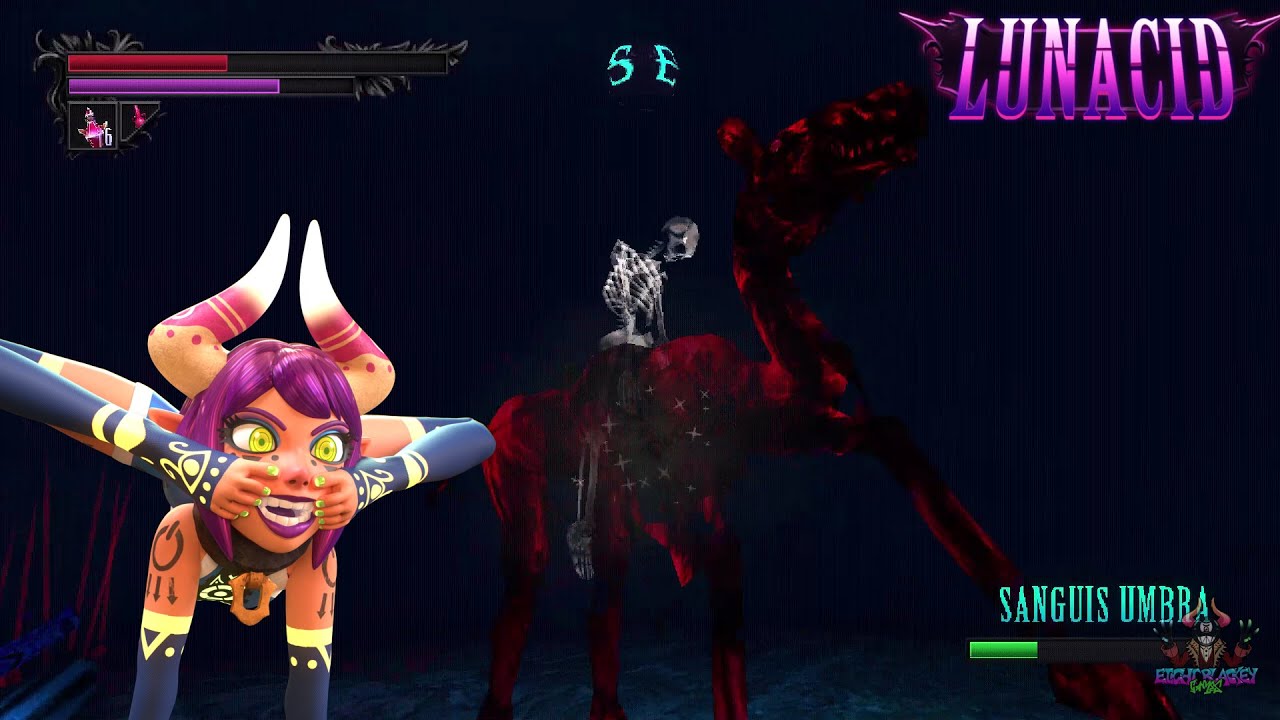 Fighting an elusive enemy in a secret battlefield - Aniliade Play's Lunacid