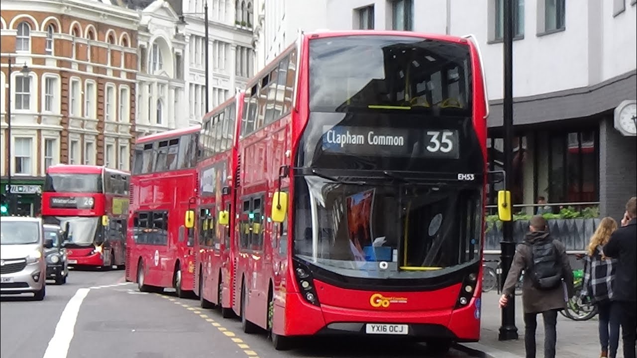 (FRV) RDS Episode 64 | London Central Route 35: Shoreditch - Clapham Junction | EH53 (YX16OCJ)