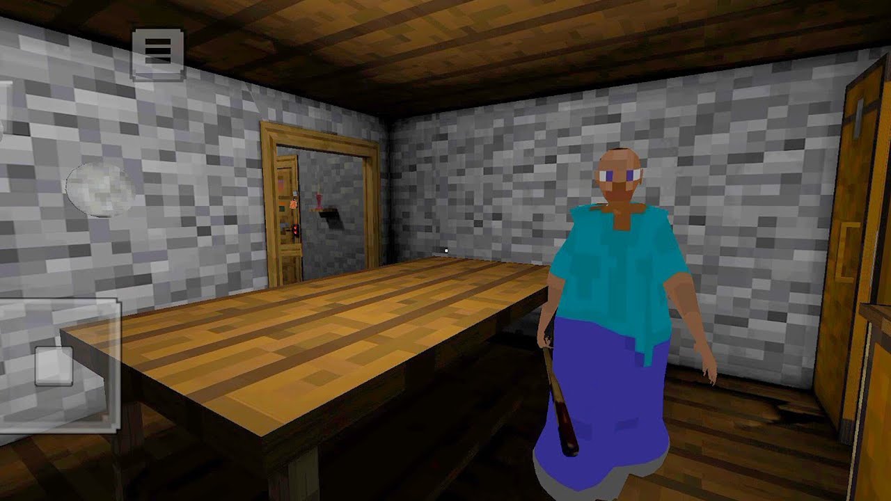 Granny Game Horror Escape Gameplay Mod | Playing As Minecraft Granny 