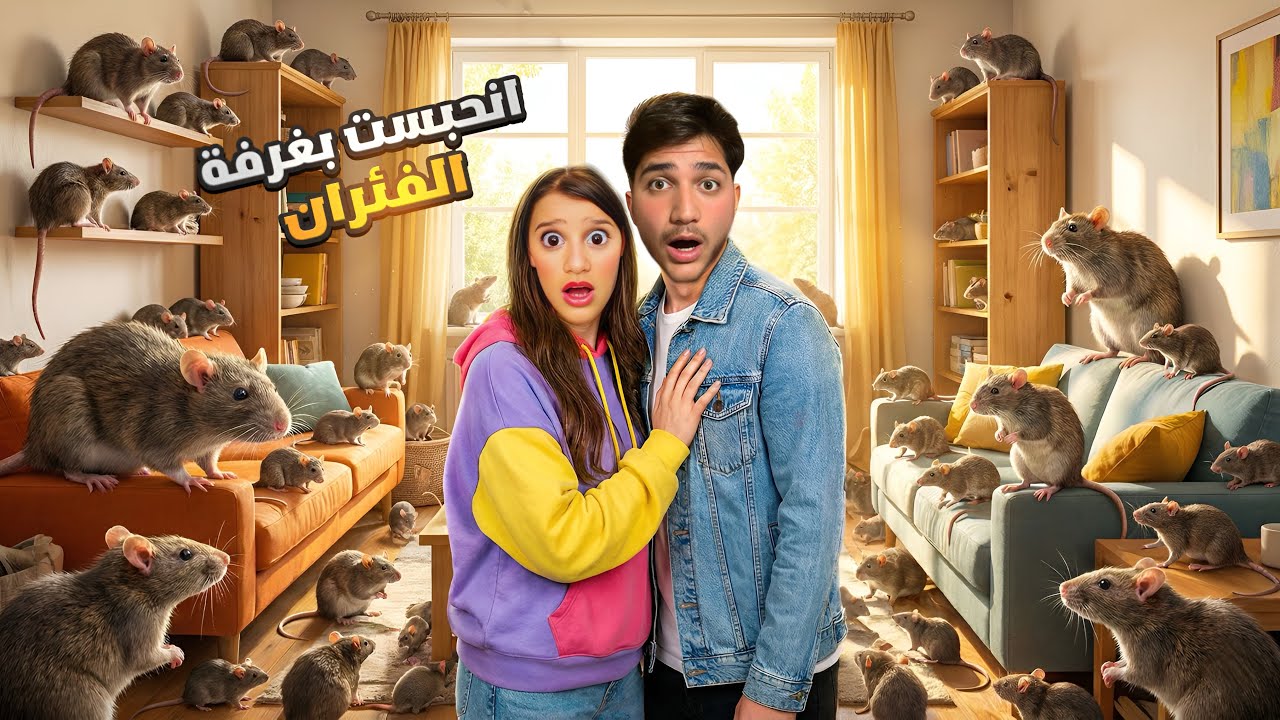 انحبست انا وغفران بقبو الفئران! السبب صادم… واللي صار أرعب من الخيال 🐀🔥