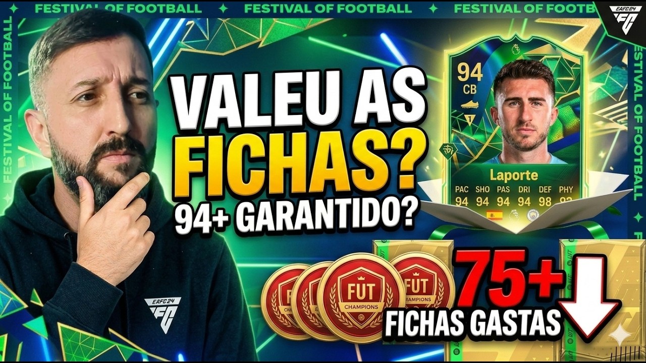 VALEU A PENA? GASTEI TODAS AS MINHAS FICHAS DO FUT CHAMPIONS! - FC 26