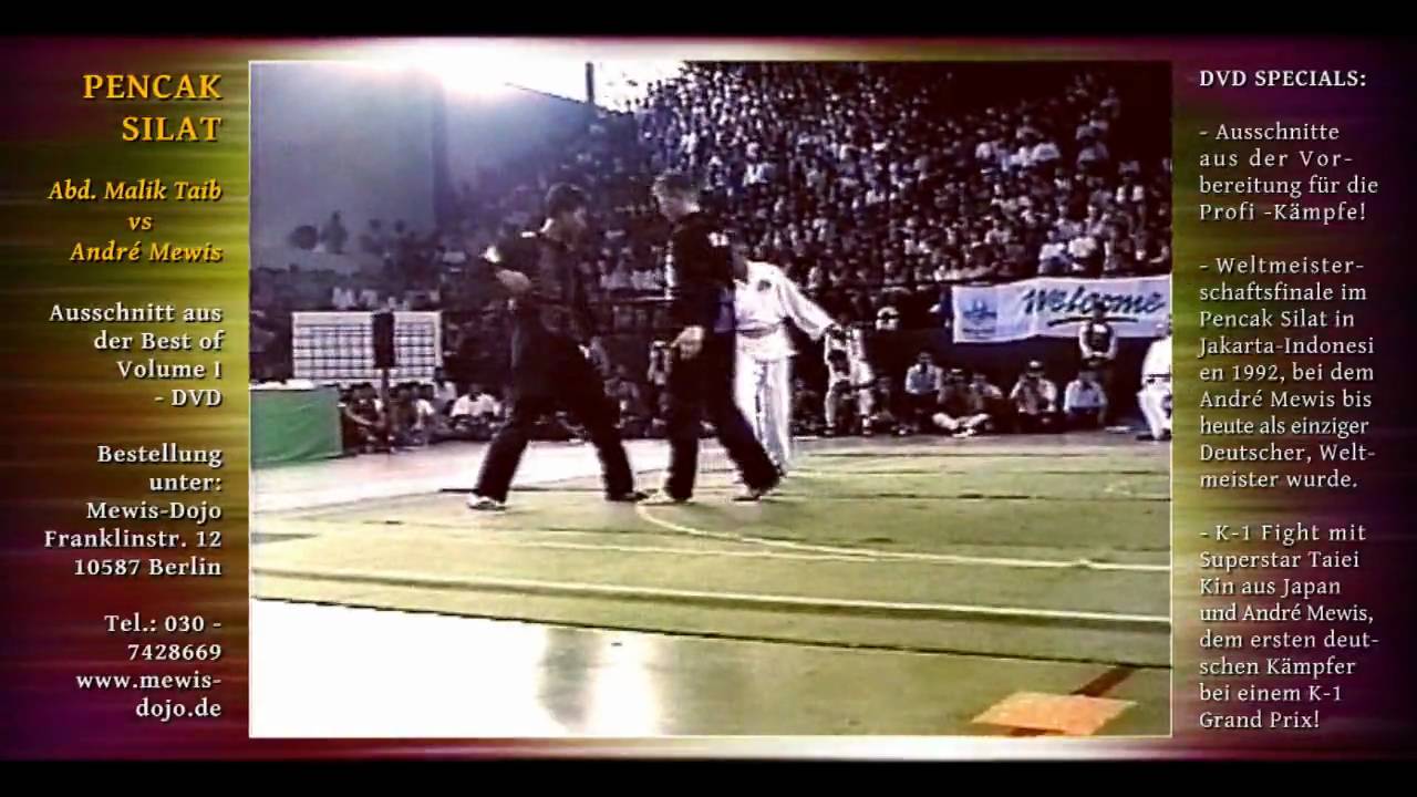 André Mewis Weltmeister in Pentjak Silat - HD