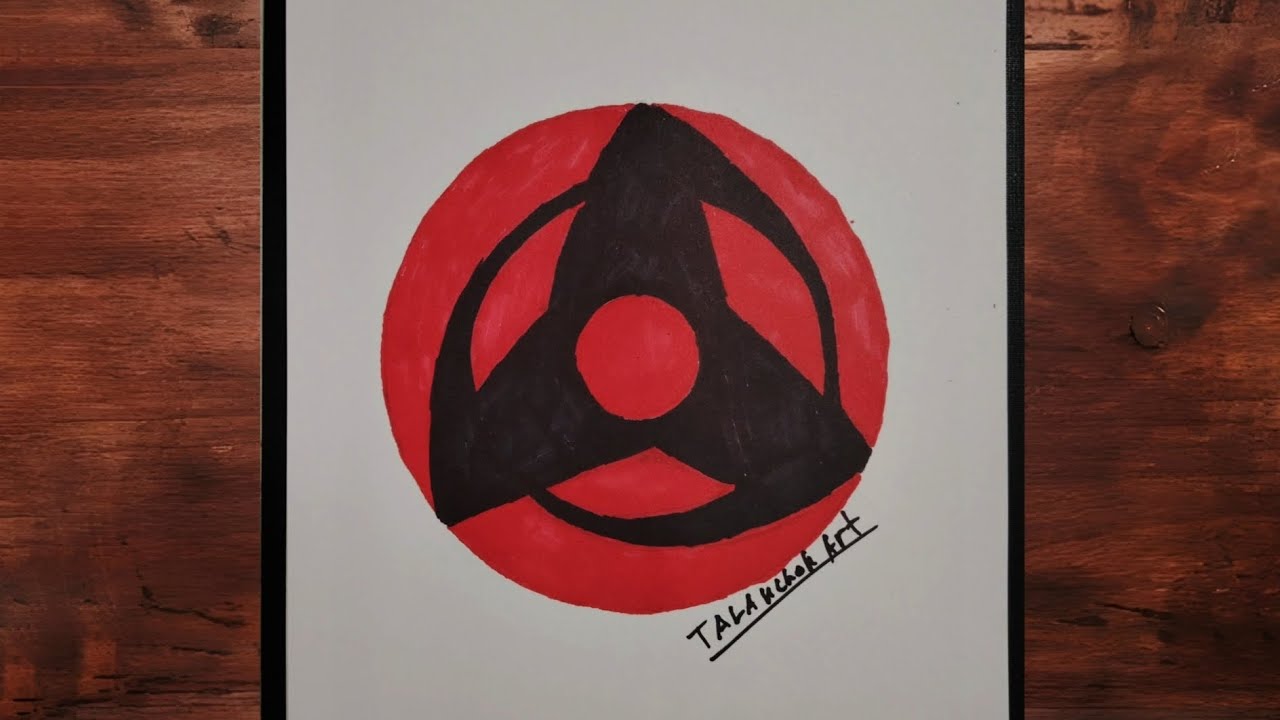 How to Draw Kakashi's Sharingan | Easy Kakashi Drawing | Anime Drawing tutorial kakashi
