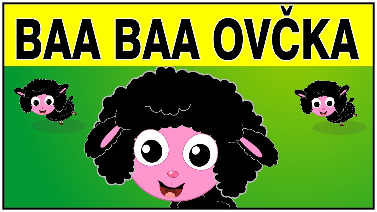 Baa Baa Ovčka |  Mix otroških pesmic 32 minut | Baa Baa Black Sheep in Slovenian