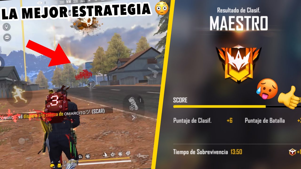 🔴COMO GANAR SIEMPRE CLASIFICATORIA FREE FIRE 😳🔥 ESTRATEGIA TEMPORADA 27 ‼️