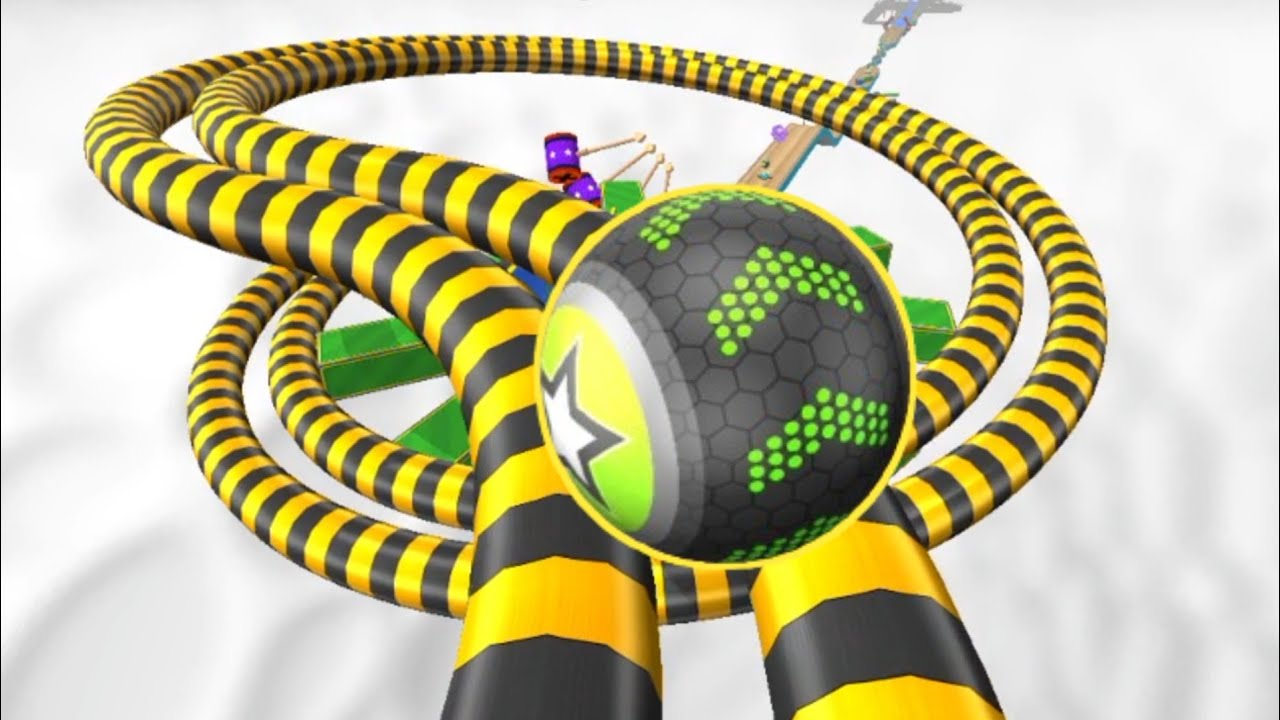 Going Balls SpeedRun, Portal Run Hard Levels 22609–22615 Gameplay