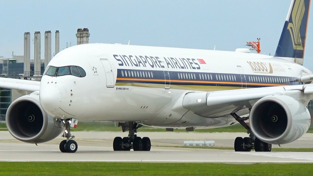 10.000TH Airbus! | Singapore Airlines A359 (9V-SMF) Departure at Munich Airport!