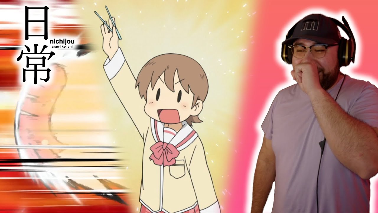 The most well animated slice of life I've ever seen | First Time Watching  Nichijou | Ep 1 Reaction