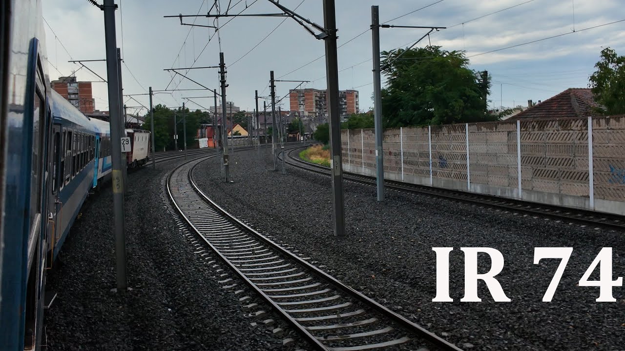 Short trip on IR 74, from Radna to Arad. Scurta filmare din IR 74, de la Radna pana la Arad.