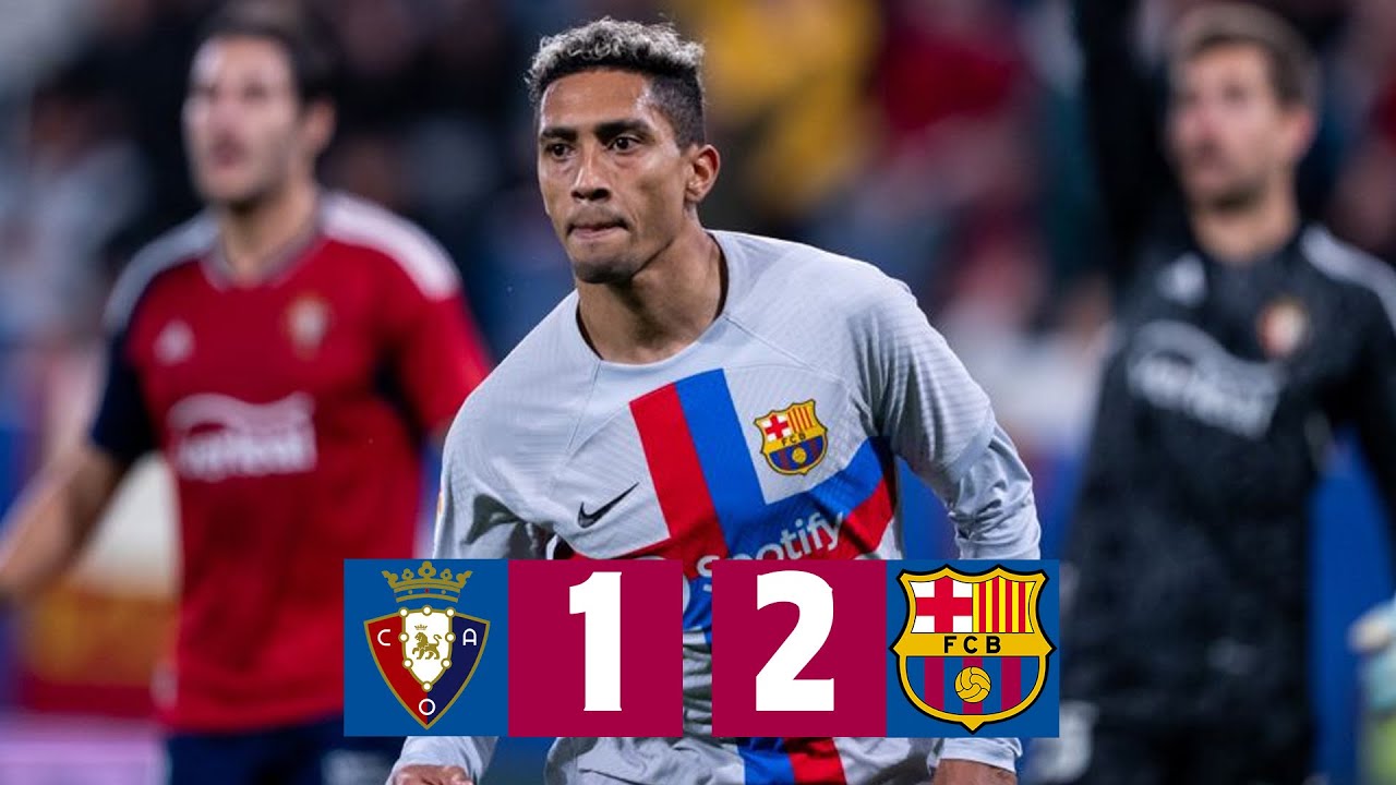 OSASUNA 1-2 BARÇA | LALIGA 2022/23 MD14