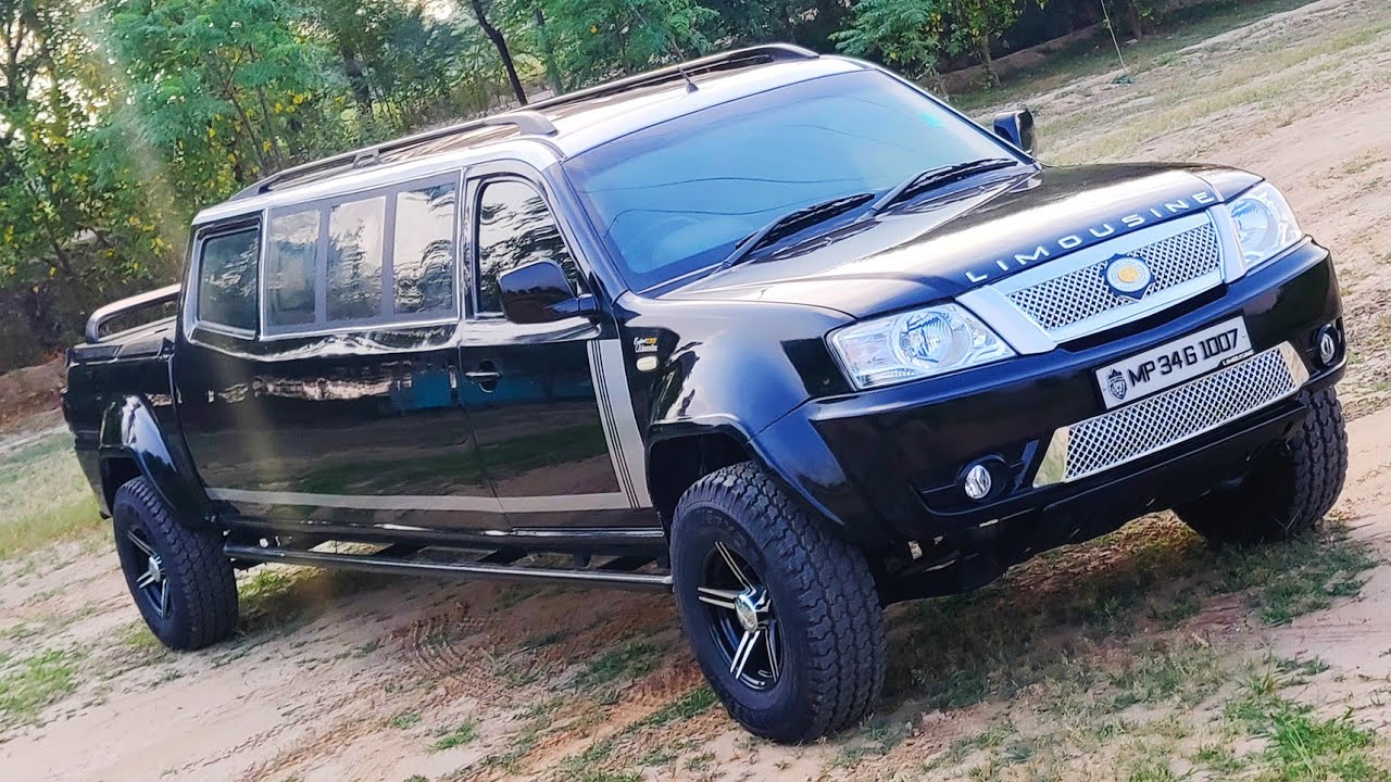 MODIFIED LIMOUSINE.. READY FOR DAMOH , M.P....JAIN MOTORS JEEP@8199061161