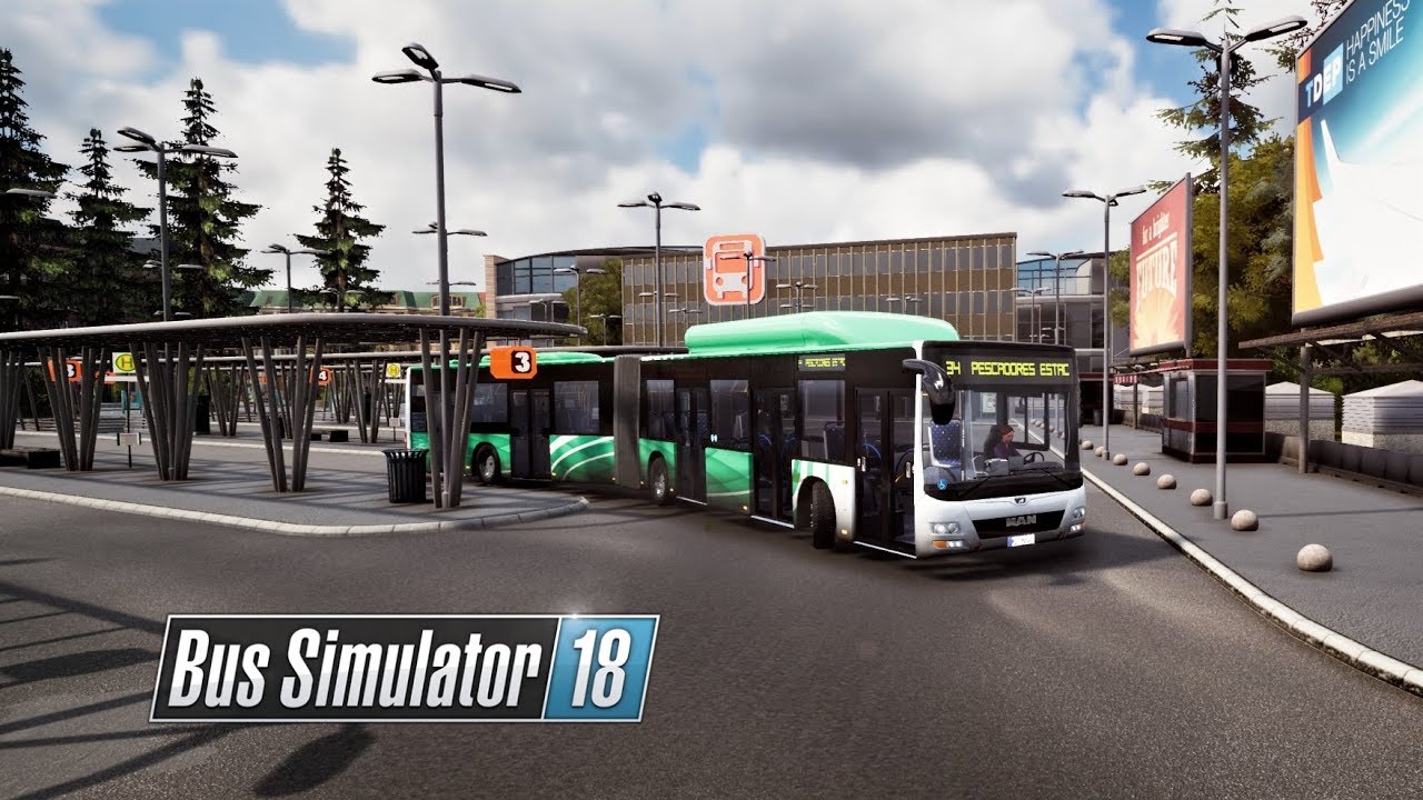 BUS SIMULATOR 18 | #12 MAN Lion's City CNG Articulado | Estación Central de Autobuses