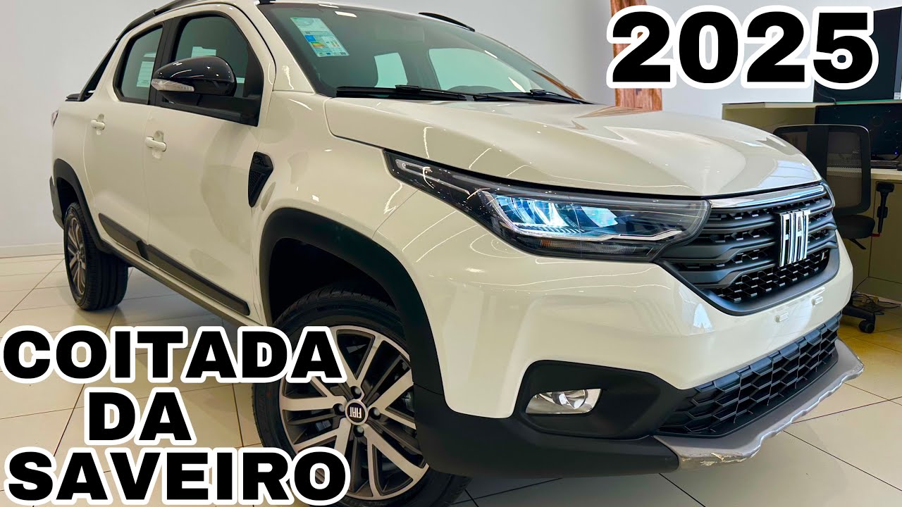 NOVA FIAT STRADA VOLCANO 2025 COM PACOTE VOLCANO PLUS CAMBIO MANUAL | NÃO É A TOA QUE VENDE BEM!!!