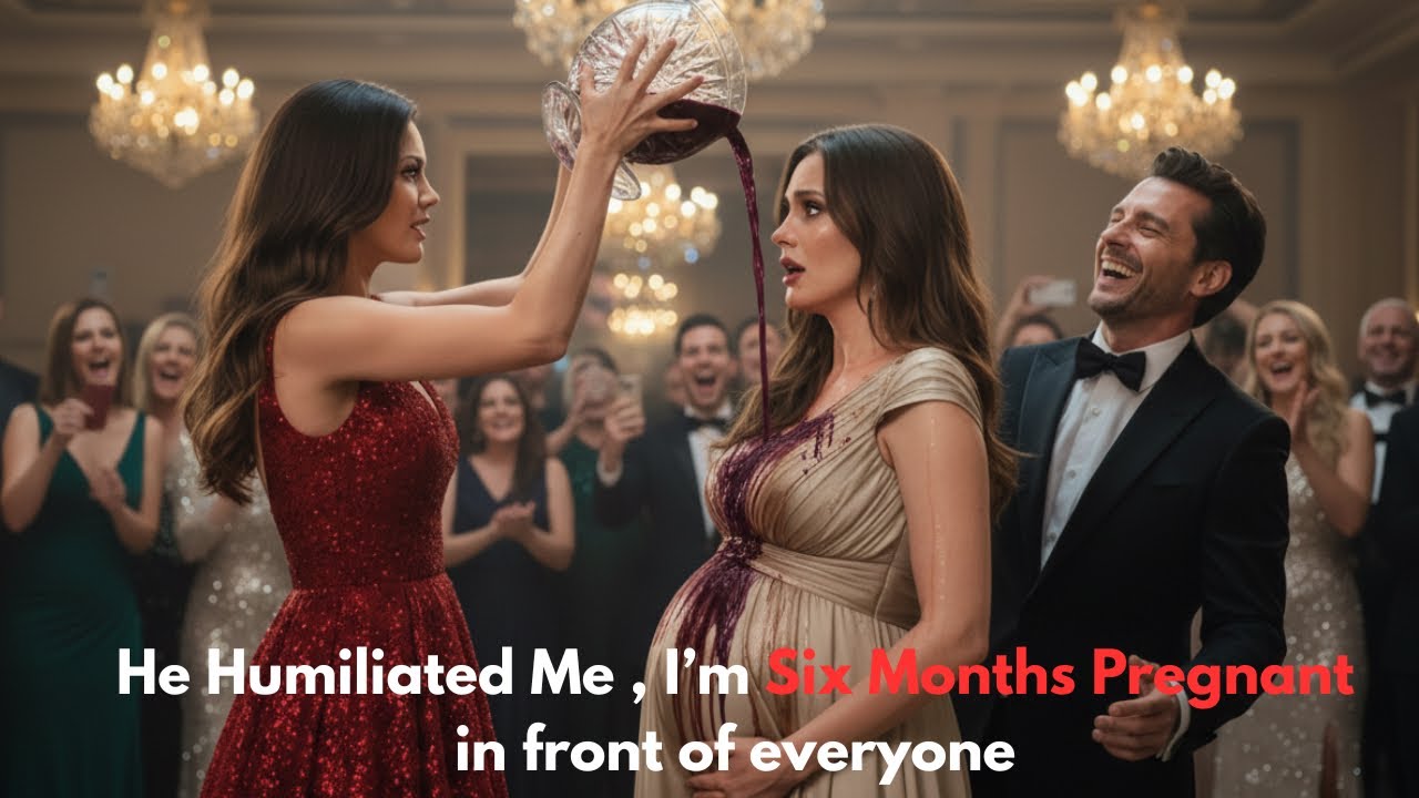 He Humiliated His Pregnant Wife at a Gala — He Had No Idea Who Was Watching