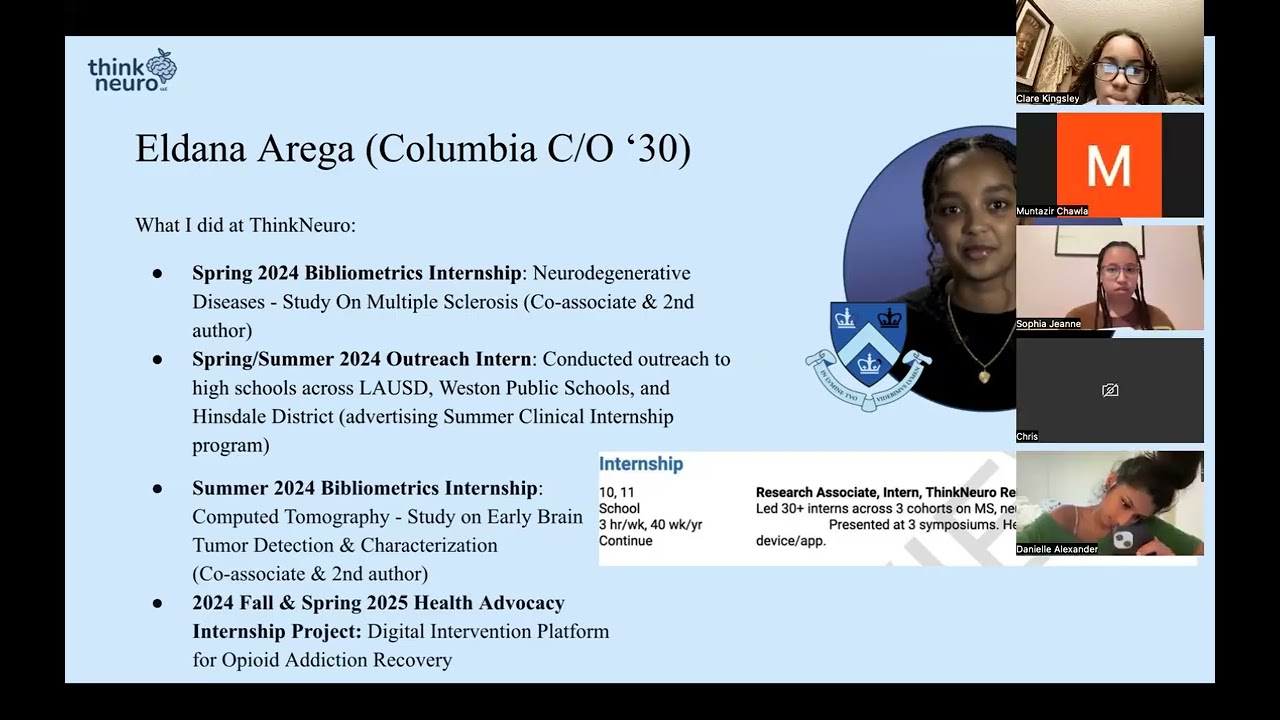 ThinkNeuro Alumni Panel