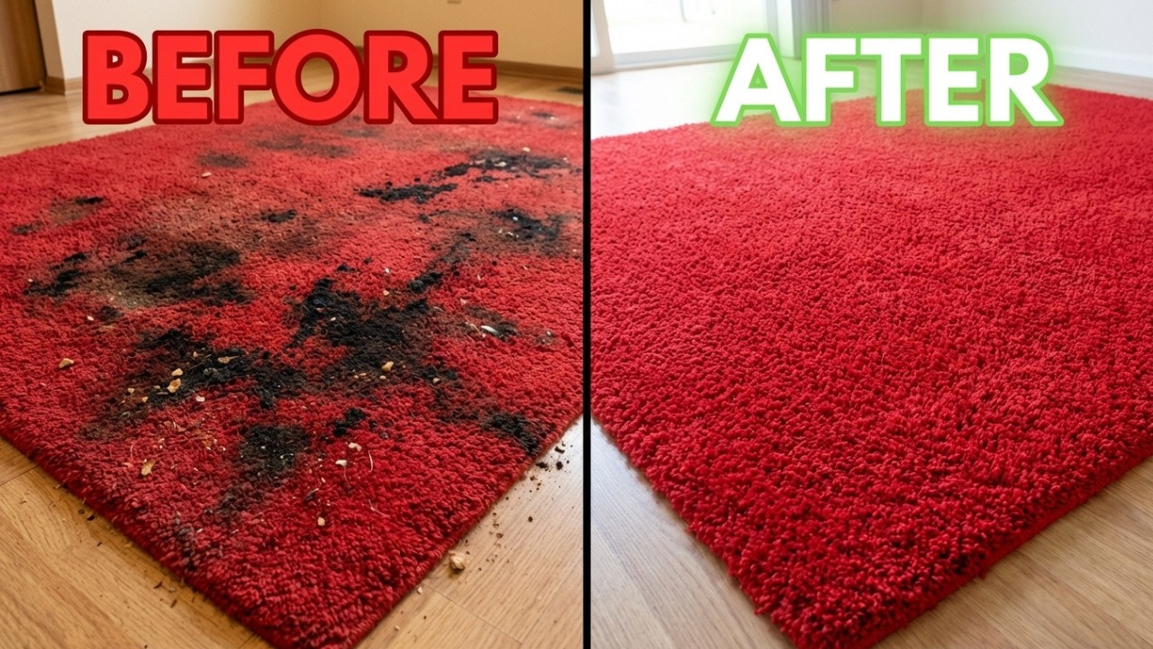 Watch My Carpet Go From Gross to Great! 😱✨