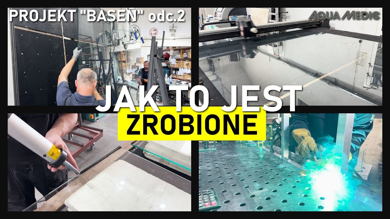 Akwarium 1500L na stelażu - Jak to jest zrobione - Project 