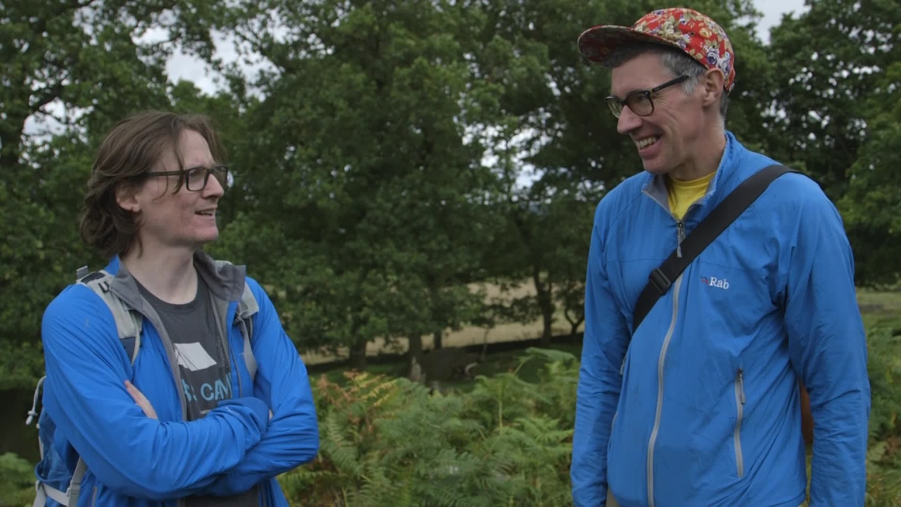 Ed Byrne learns to boulder with Niall Grimes