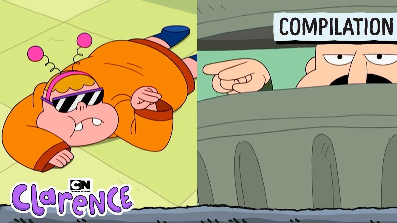Clarence vs. The World: A Messy Compilation | Clarence | Cartoon Network
