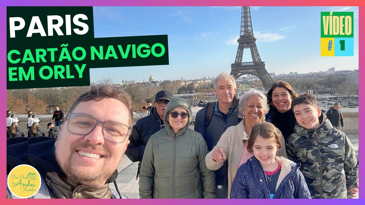 COMO COMPRAR O CARTÃO NAVIGO NO AEROPORTO DE ORLY - FRANÇA