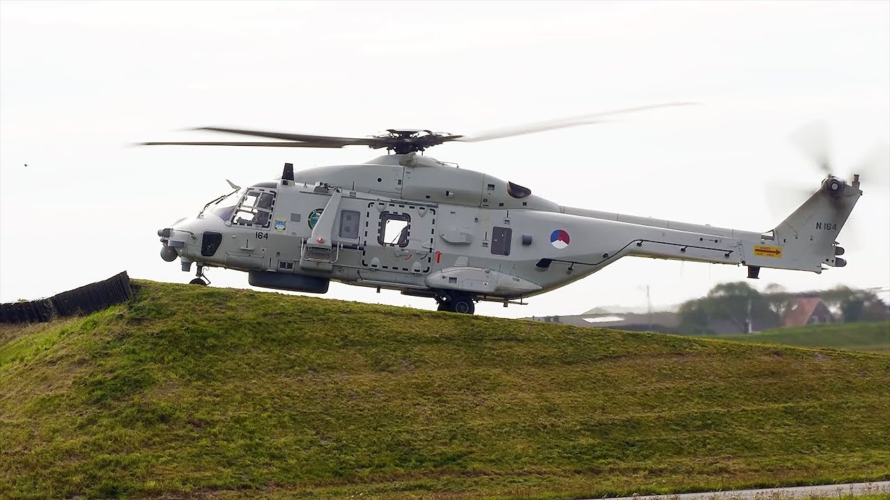 [4K] RNLAF NH90 Frigate Helicopter 