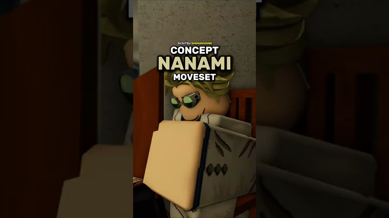 Jujutsu Shenanigans Nanami Moveset Concept #jujutsushenanigans #roblox