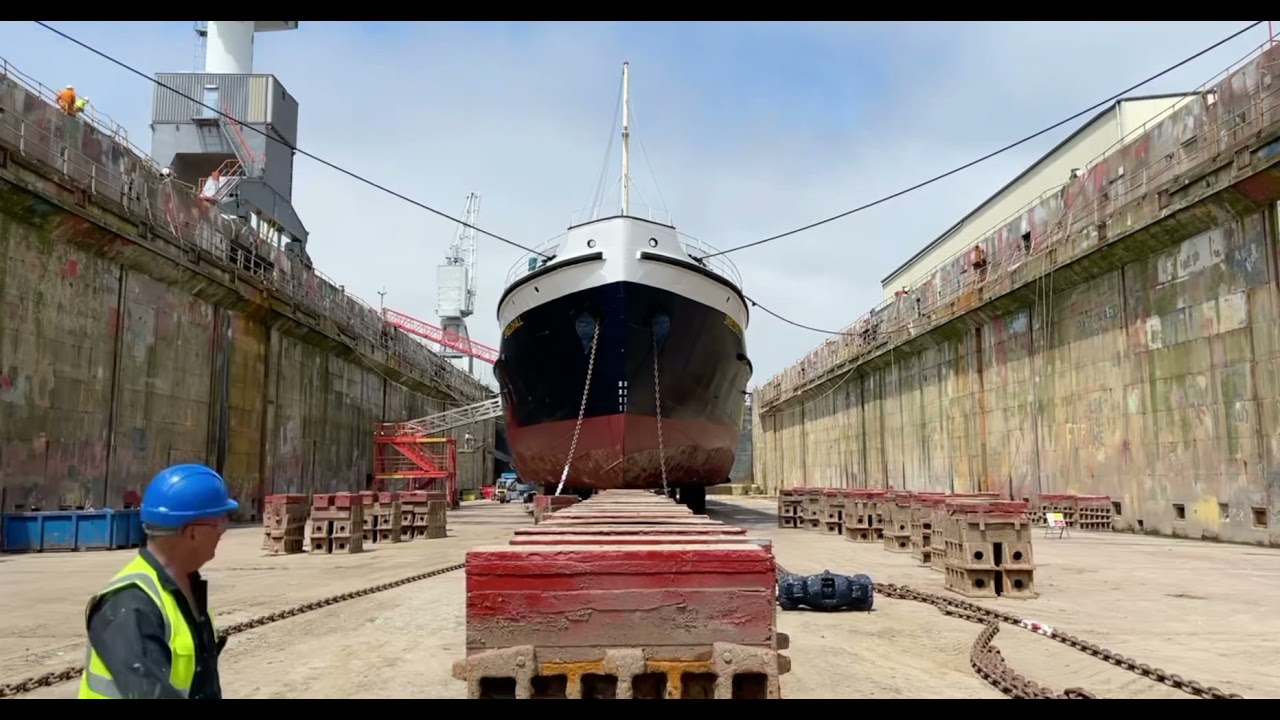 Final day in Falmouth Dry Dock