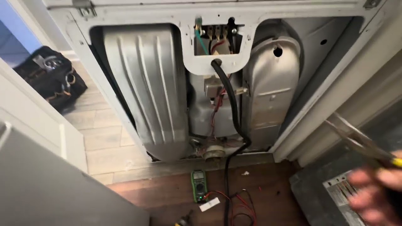 Kenmore/Whirlpool/amana/Admiral/Maytag &… Dryer won’t start & heat /how to fix it 