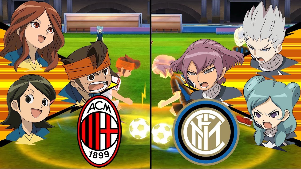 [Full HD 1080P] Inazuma Eleven Lega Serie A ～ AC Milan vs Inter Milan ※Pokemon Anchor※