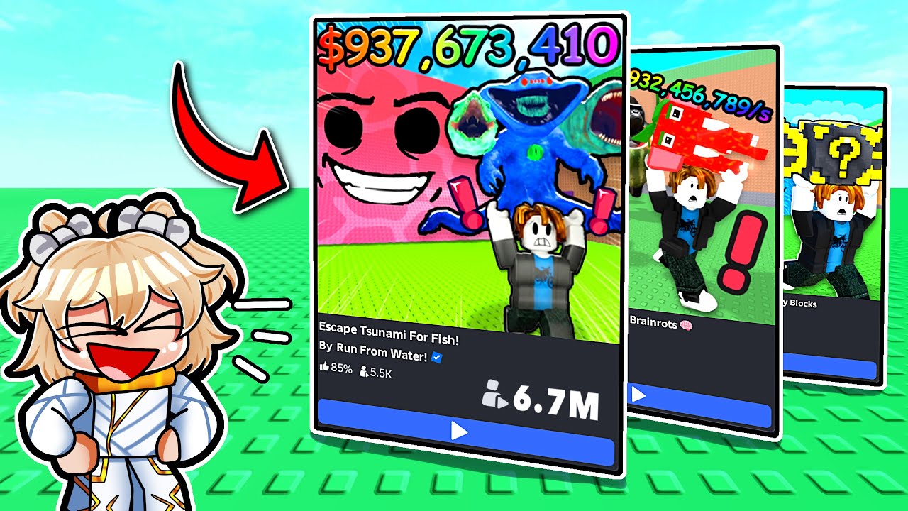 KOCAK BANGET! Cobain 3 Game ESCAPE Paling ABSURD di Roblox!