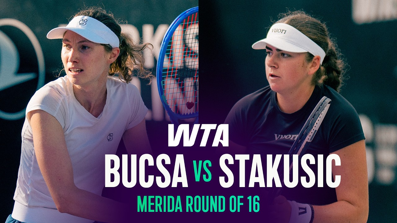 Cristina Bucsa vs. Marina Stakusic | 2026 Merida Round of 16 | WTA Match Highlights