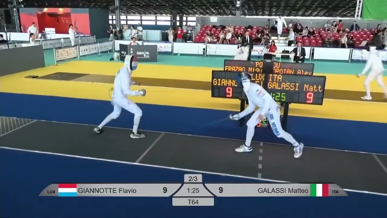 Euro Champs 2025 SME - L64 - Flavio Gianotte LUX v Matteo Galassi ITA