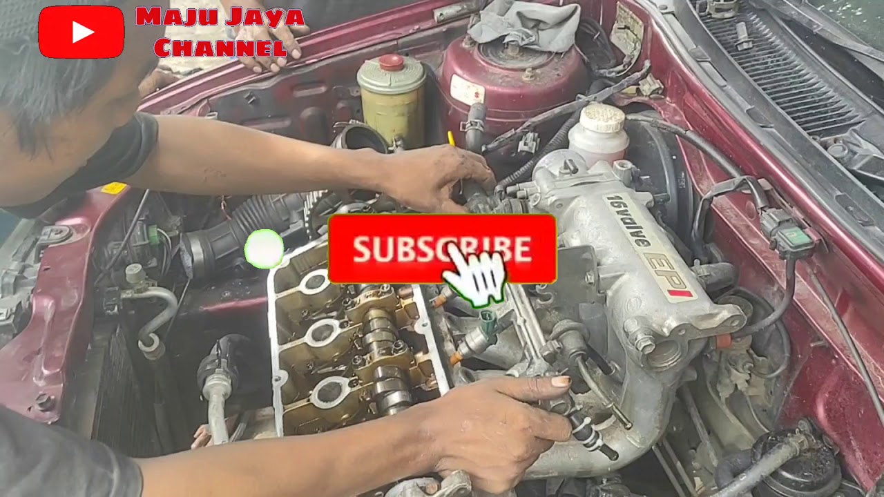 proses penurunan mesin baleno tahun 97 part 1