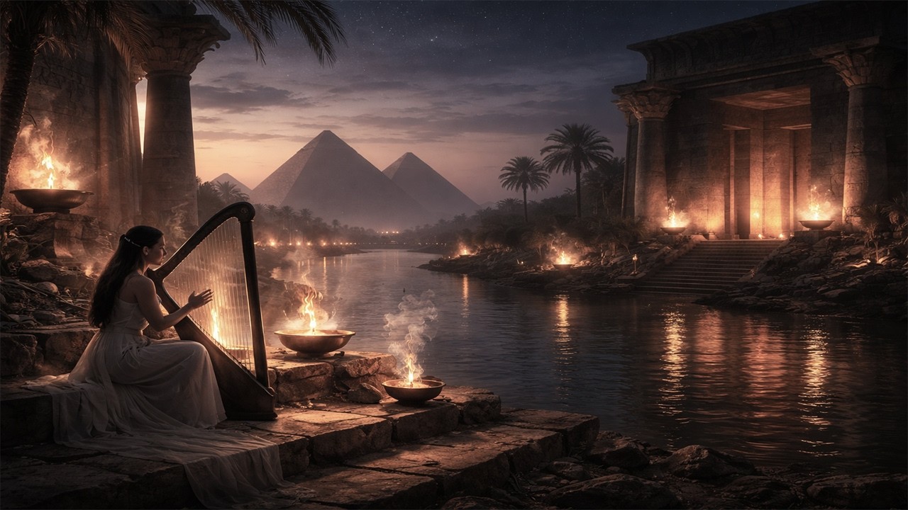 Ancient Egyptian Mystical | Deep Relaxation Study & Meditation 1H