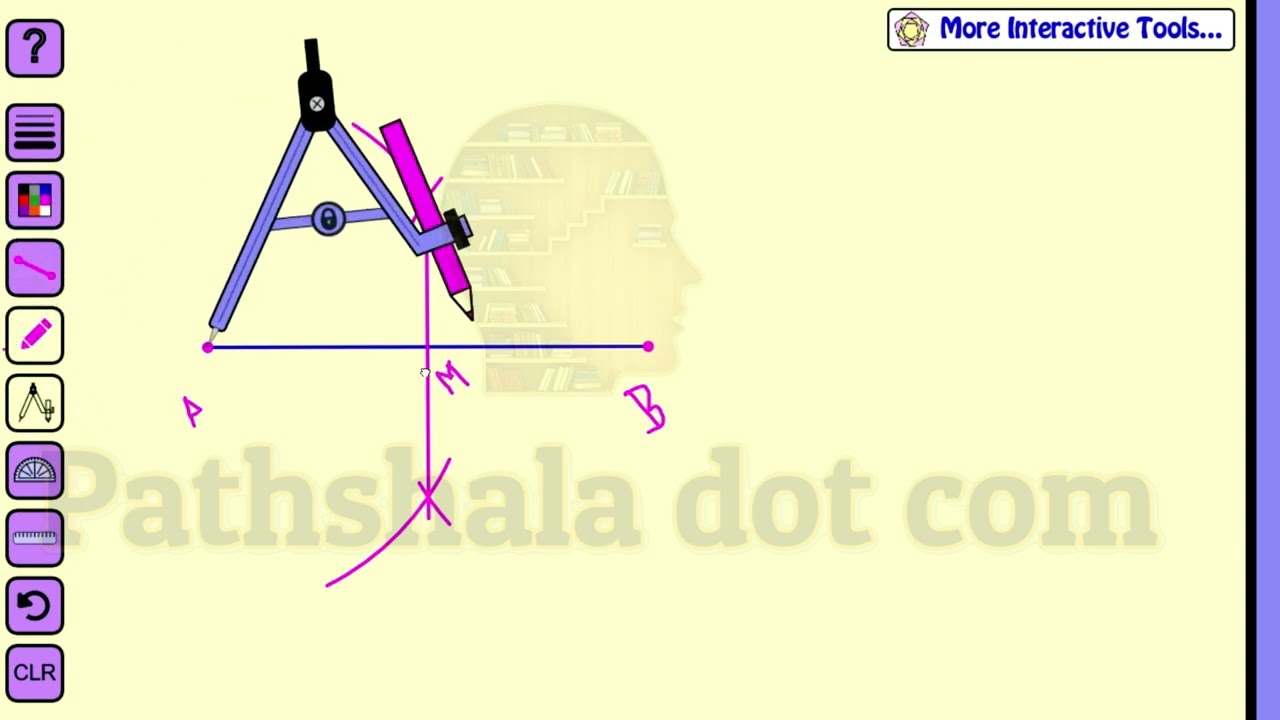 রেখাকে ৪ সমান ভাগে ভাগ করার সহজ নিয়ম | Compass Construction Bangla