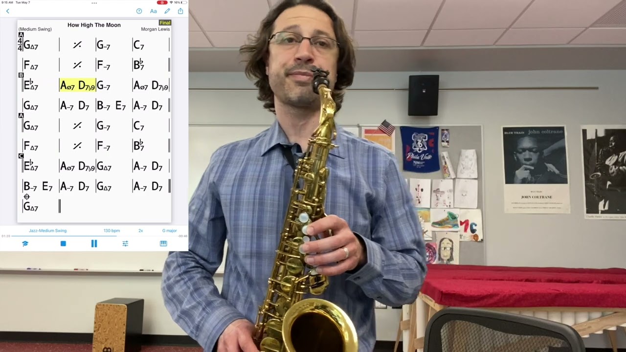 How High the Moon - Improvisation Example