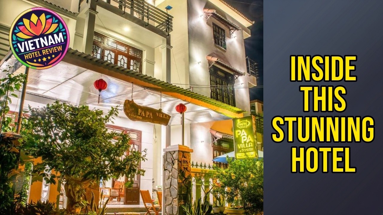 PaPa Villa Homestay - Inside This Stunning Hotel | Hoi An, Vietnam🛏️