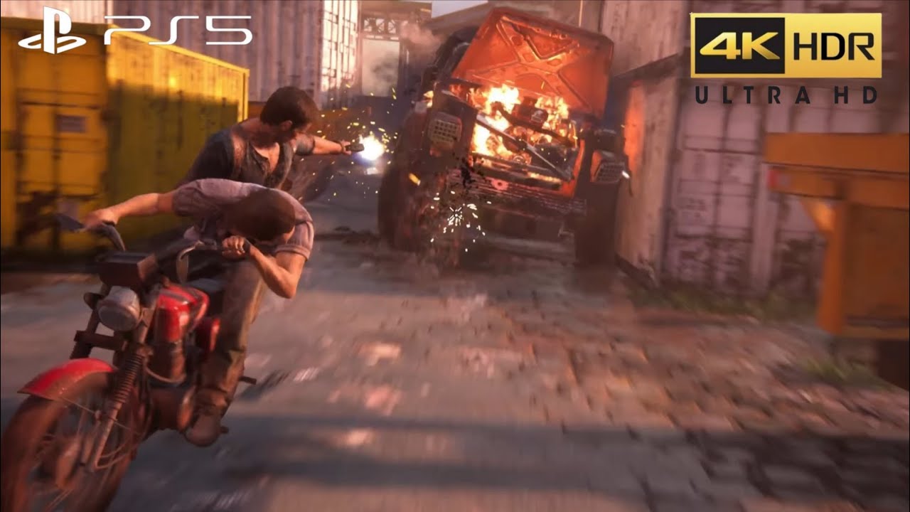 The Most Intense Jeep Chase Ever | Ultra Graphics Realistic Uncharted Gameplay | 4K 60FPS |