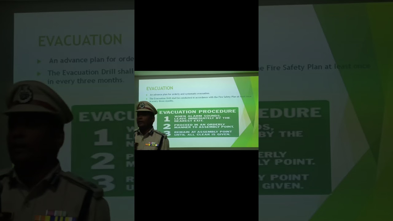 Govt of Telangana basic 🔥 fire awareness to nims staff and faculty by DFO VENKANNA SIR punjagutta