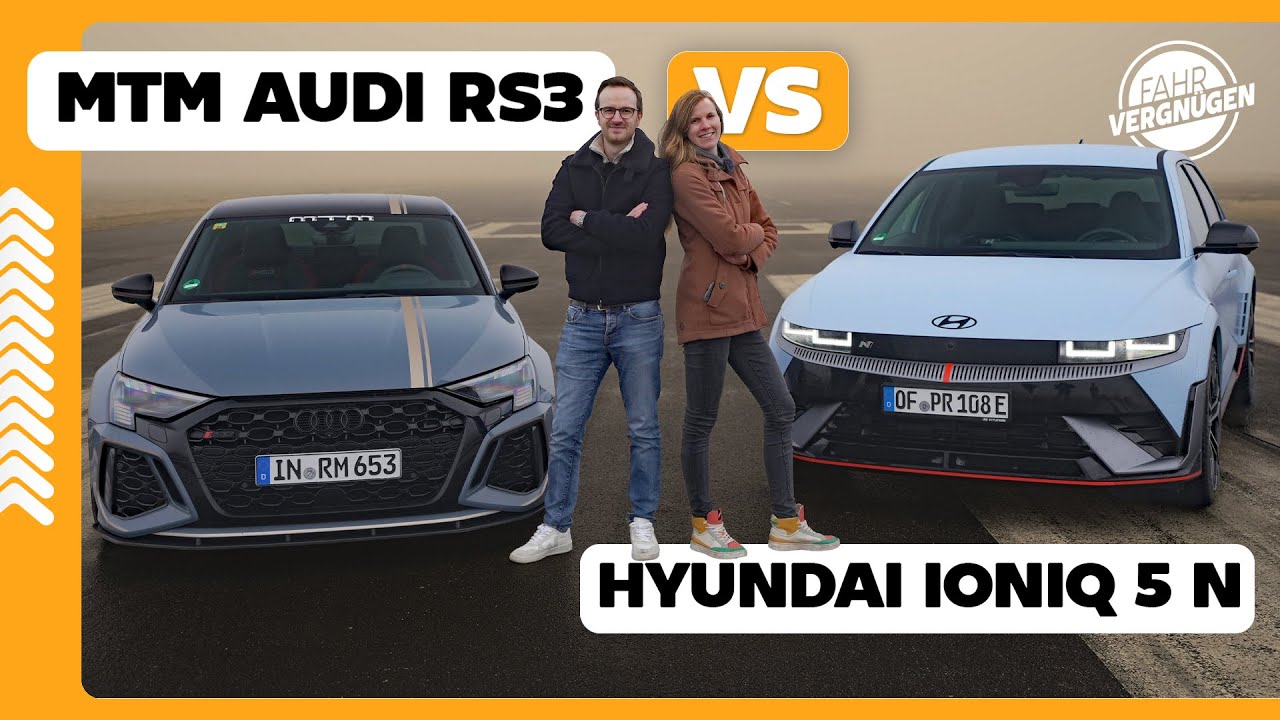 Hyundai Ioniq 5 N vs MTM Audi RS3: E-Sportler trifft Tuner-Traum // Auto Arena
