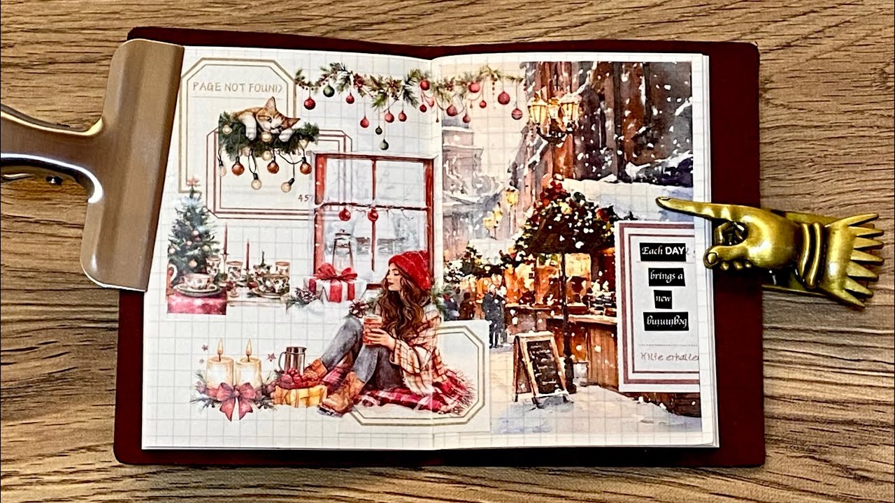 サンタワールド🎅さん✨クリスマス🎄パッケージ🎁開封📦#サンタワールド#コラージュ#クリスマスパッケージ