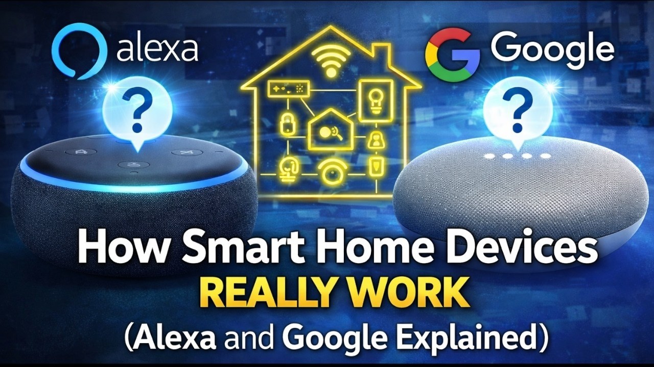 How Smart Home Devices Really Work (Alexa & Google Explained)
