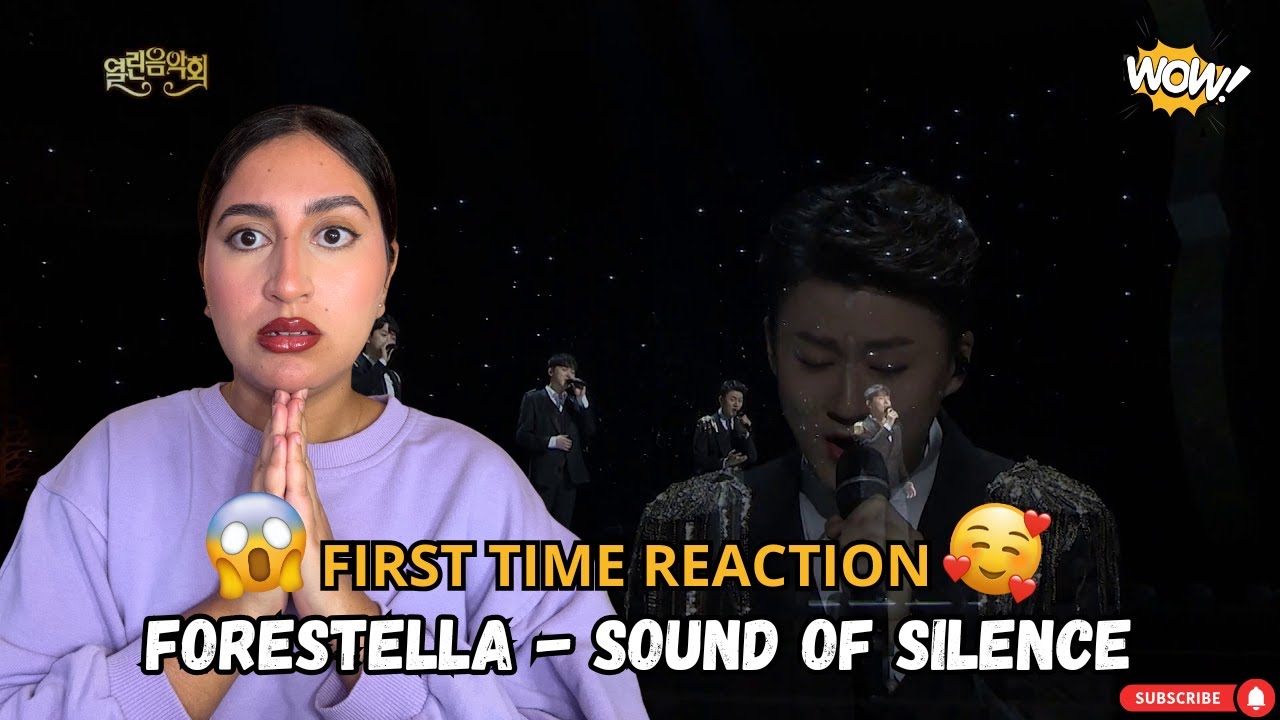 I LOOOOVE ME SOME Forestella !!! The Sound Of Silence - First time REACTION